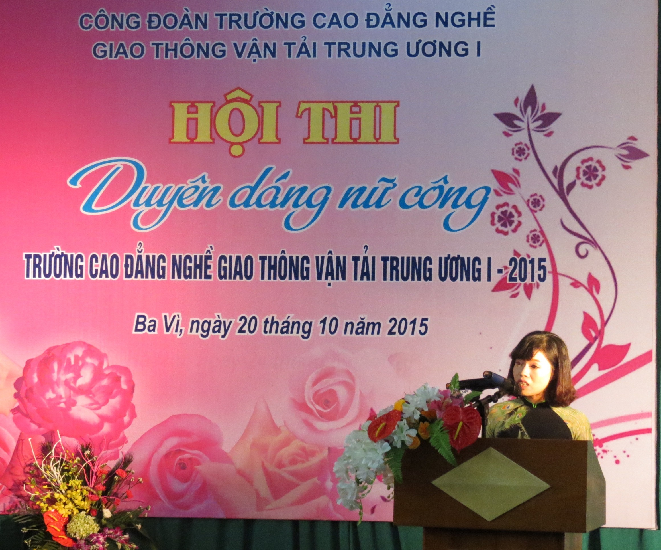 Hội thi nữ công duyên dáng chào mừng ngày 20 tháng 10